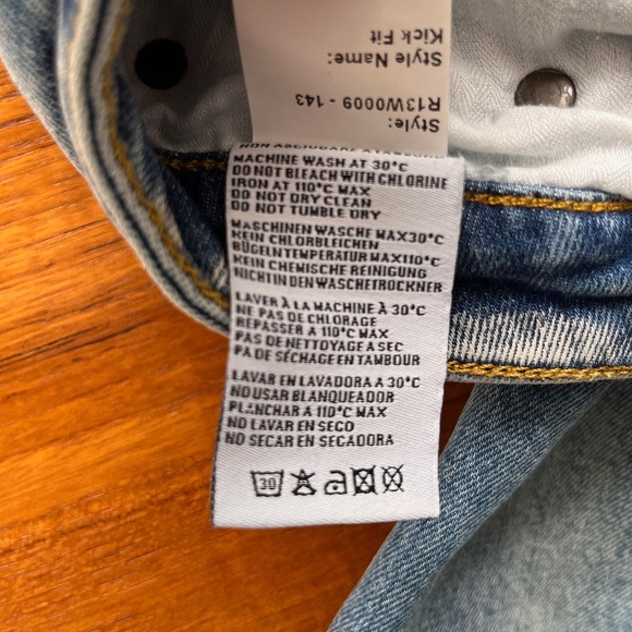 R13 Kick Fit Jeans – Made in Italy, Softer Than a Baby Goat - Picture 7 of 12